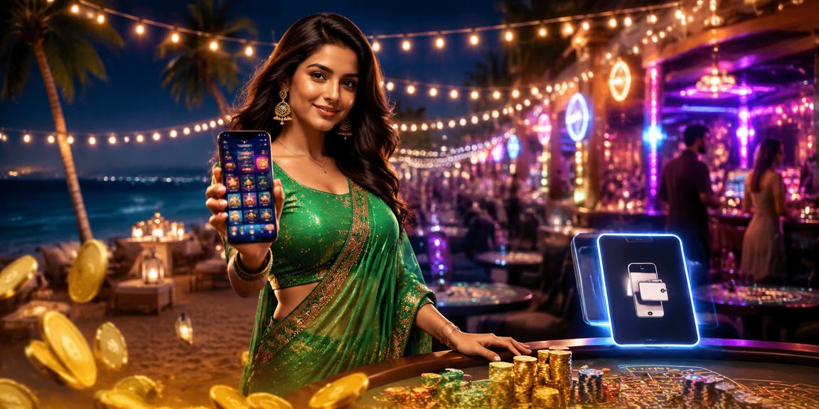 Indian player using mobile for rummy cash games
